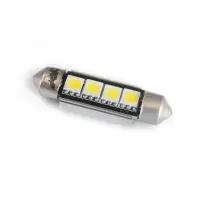 C006 T11/белый/ (SV8,5) CANBUS 4SMD5050 39 мм 12V.