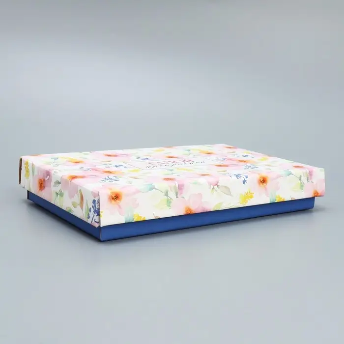 Коробка подарочная складная, упаковка, «Самой прекрасной», 25.5 х 15 х 4 см