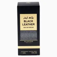 Парфюмерная вода унисекс Milestone BLACK LEATHER, 35 мл (по мотивам Tom Ford Black Lacquer)