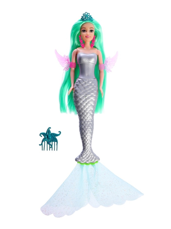 Кукла-русалка Кукла-русалка "Волшебное преображение", МИКС