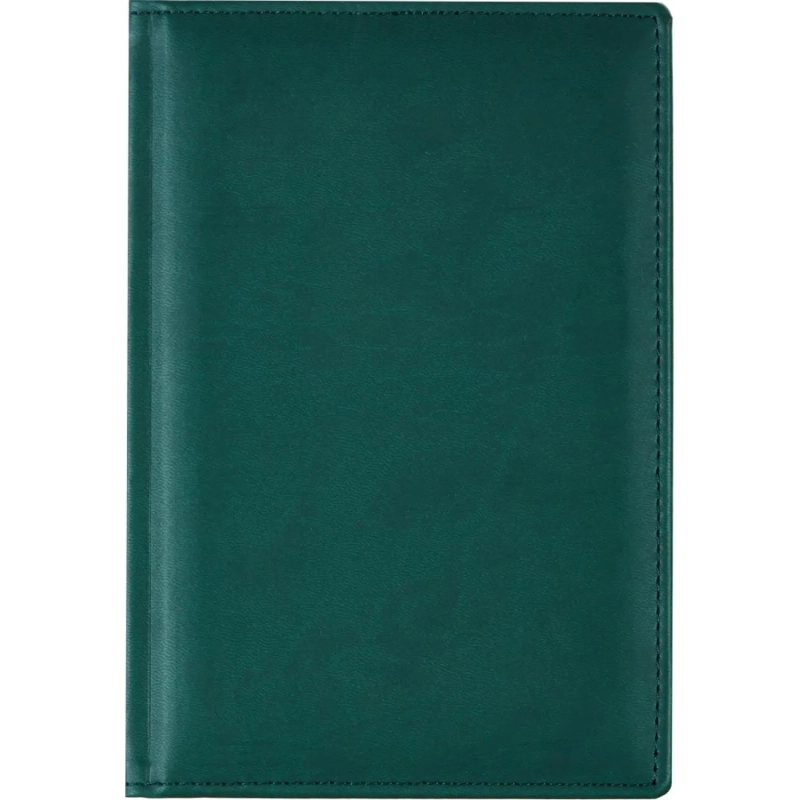 Ежедневник недатированный зеленый,А5,148х218,176л,ATTACHE Вива
