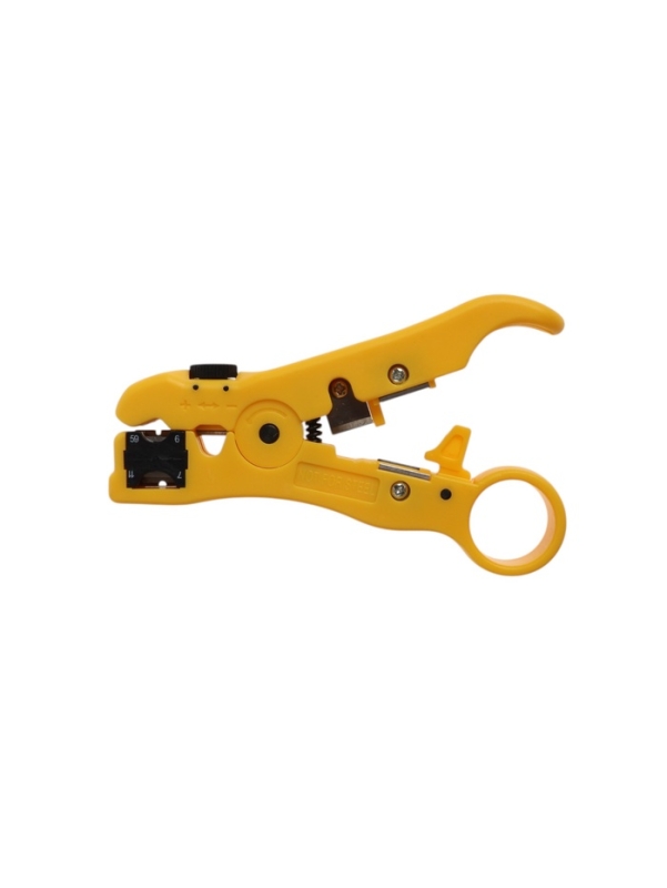 Стриппер ТУНДРА, для зачистки и обрезки витой пары, коаксиального кабеля RG-59/7/9/11 Стриппер ТУНДРА, для зачистки и обрезки витой пары, коаксиального кабеля RG-59/7/9/11