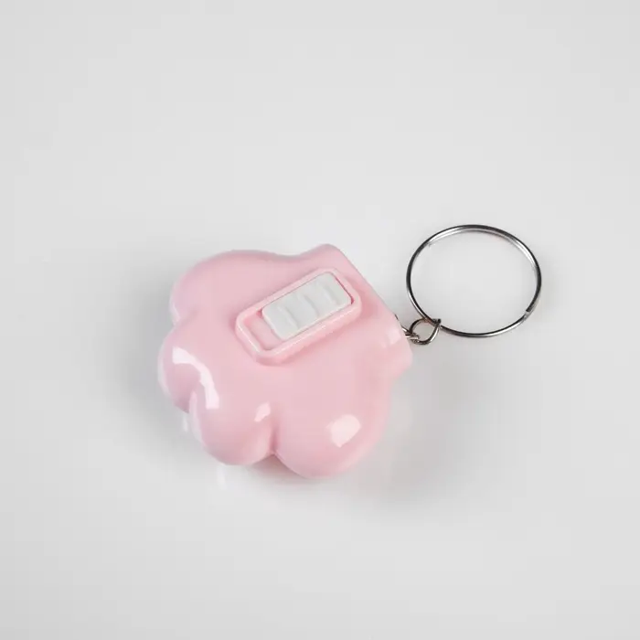 Фонарь-брелок детский Фонарь-брелок детский "Лапка", 1 режим, 3 LR41, 3.5 х 4 см , микс