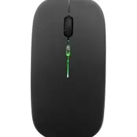 Мышь MB-2.4 беспроводная, оптическая, подсветка, 800-1600 dpi, USB, Bluetooth, чёрная