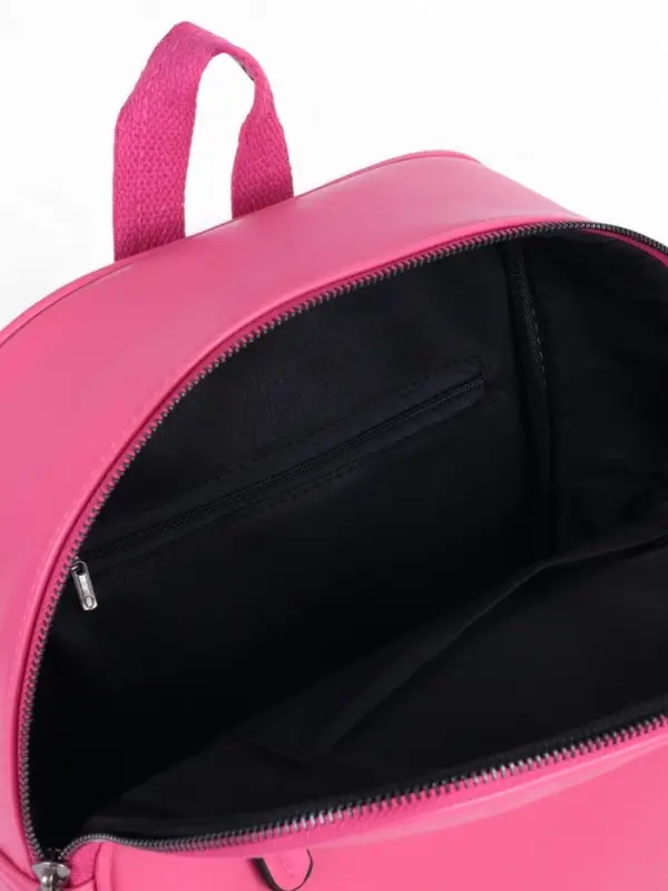 Рюкзак-сумка женский на молнии, с карманами, размер 27&times;9.5&times;32 см, фуксия