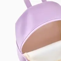 Рюкзак дет 18*8*23 см, Девочка, отд на молнии, сиреневый