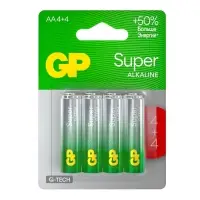 Батарейка алкалиновая GP, AA, LR6-8BL, 1.5 В, блистер, 4+4 шт.