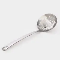 Шумовка Доляна Everyday, 38&times;11.5 см, нержавеющая сталь, толщина 3 мм, цвет серебряный