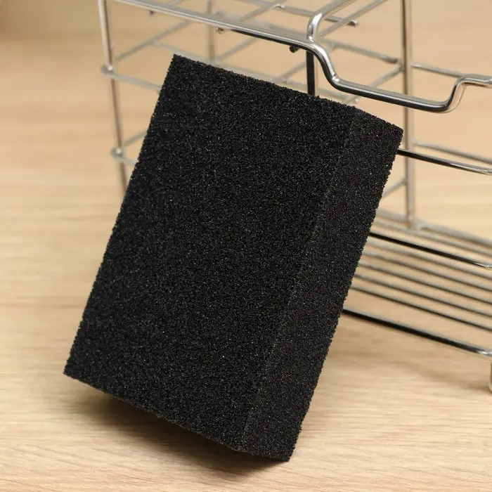 Губка чистящая «Чудо-губка», 10,5×7×2,5 см , усиленная Губка чистящая «Чудо-губка», 10,5×7×2,5 см , усиленная