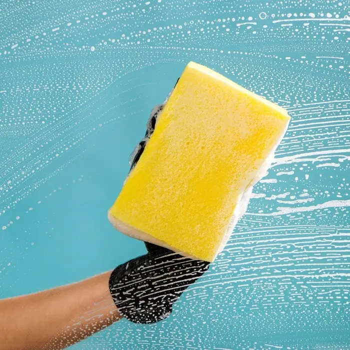 Губка автомобильная Grand Caratt, 150 х 100 х 45 мм, микс