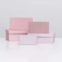 Набор подарочных коробок 10 в 1 &laquo;Пудра&raquo;, 30.5&times;20&times;13 - 12&times;6.5&times;4 см