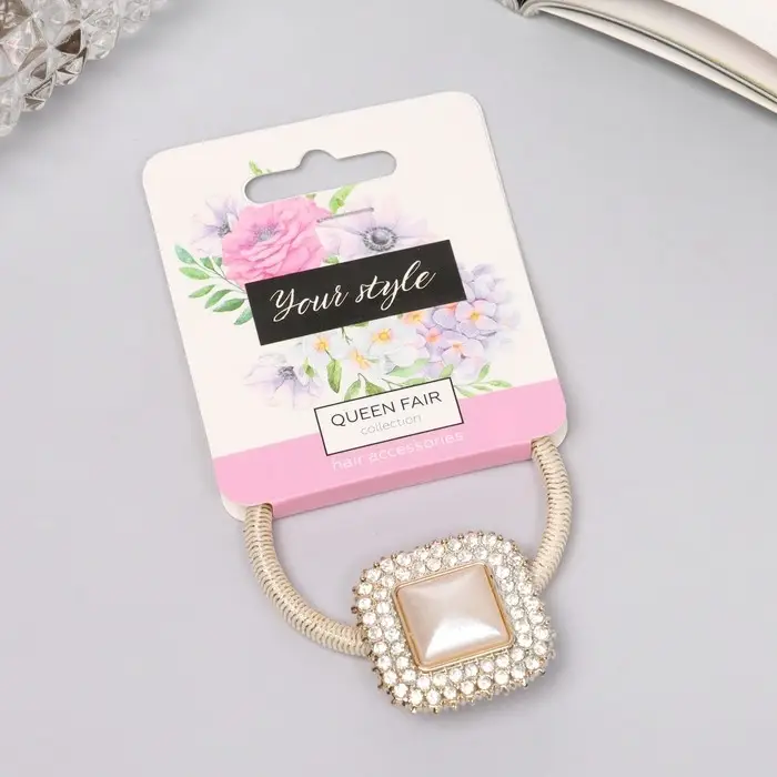 Резинка для волос "Кейли" кубик, 5 см