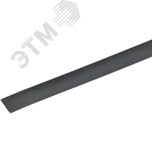 Трубка термоусадочная ТТУ 16/8 черная (1м) GENERICA