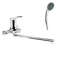 Смеситель для ванны Accoona А87150, однорычажный, хром