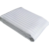 Пододеяльник 1,5сп (148х220см) Страйп-сатин,1х1, 140гр/м2,белый