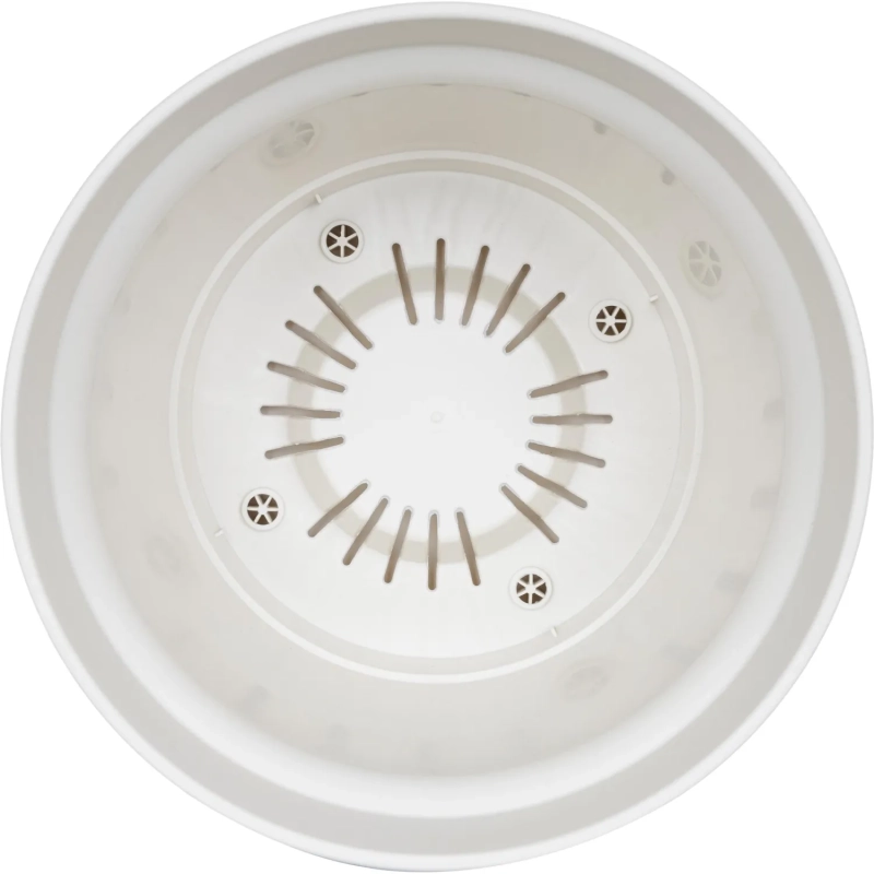 Горшок д/цветов Mint D185мм,2,3л с поддоном (светло-бежевый), 221612025