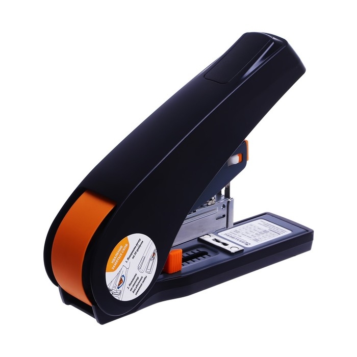 Степлер №24/6,23/13, до 100 листов, BRAUBERG Leistung, энергосберегающий