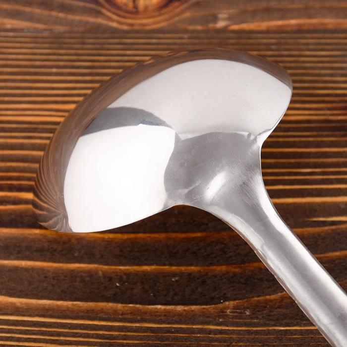 Поварешка для казана узбекская 42см, диаметр 12см с деревянной ручкой Поварешка для казана узбекская 42см, диаметр 12см с деревянной ручкой