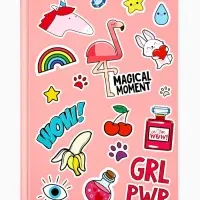Ежедневник А5, 80 листов в твердой обложке, GRL RWR
