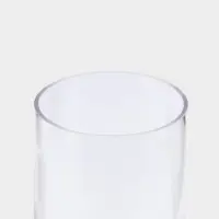 Ваза стекло настольная с крышкой "Альваро" 20х11,5 см, прозрачный