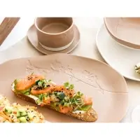 Блюдо керамическое &laquo;Монблан&raquo;, 23&times;34 см, ручная работа