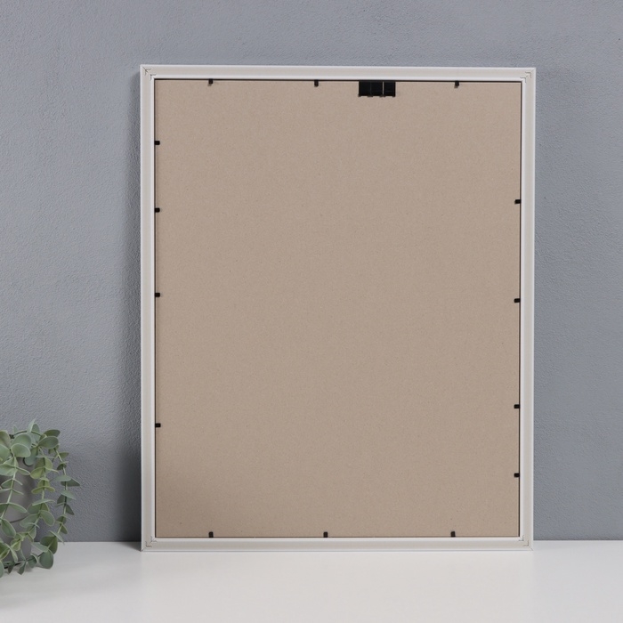 Фоторамка пластик Фоторамка пластик "Пиксель" 40х50 см, белый