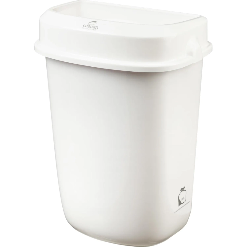 Контейнер для мусора (корзина) Luscan Prof Etalon 32л белый 151040