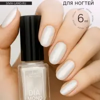 Лак для ногтей с перламутровым эффектом, Jeanmishel Diamond, тон 501, 6 мл