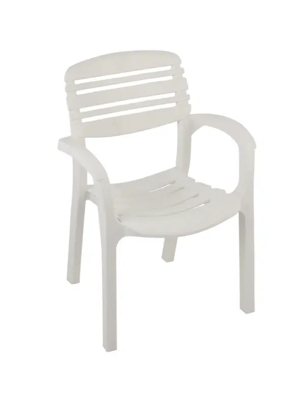 Кресло "Атлант", 58,5*56*83 см, белый