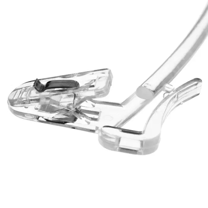 Вешалка для брюк и юбок 28×11,5 см (фасовка 10 шт.), цвет прозрачный Вешалка для брюк и юбок 28×11,5 см (фасовка 10 шт.), цвет прозрачный