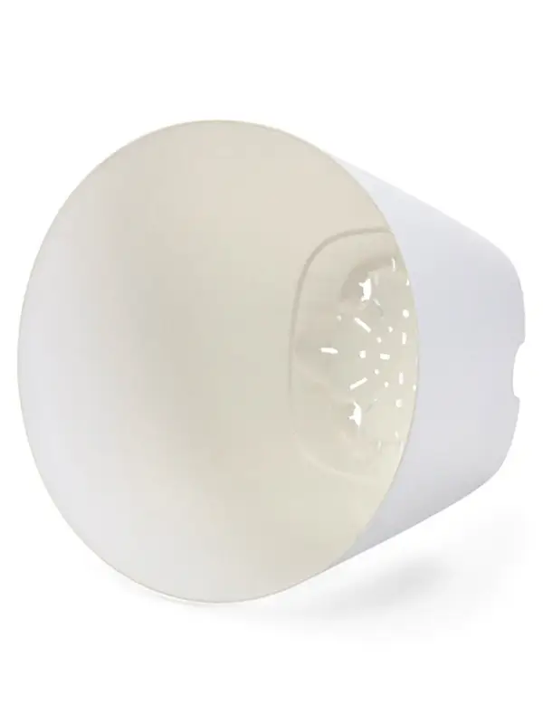 Кашпо с прикорневым поливом 15 л D-29,5см, H-31см Белый Кашпо с прикорневым поливом 15 л D-29,5см, H-31см Белый "Гранд"