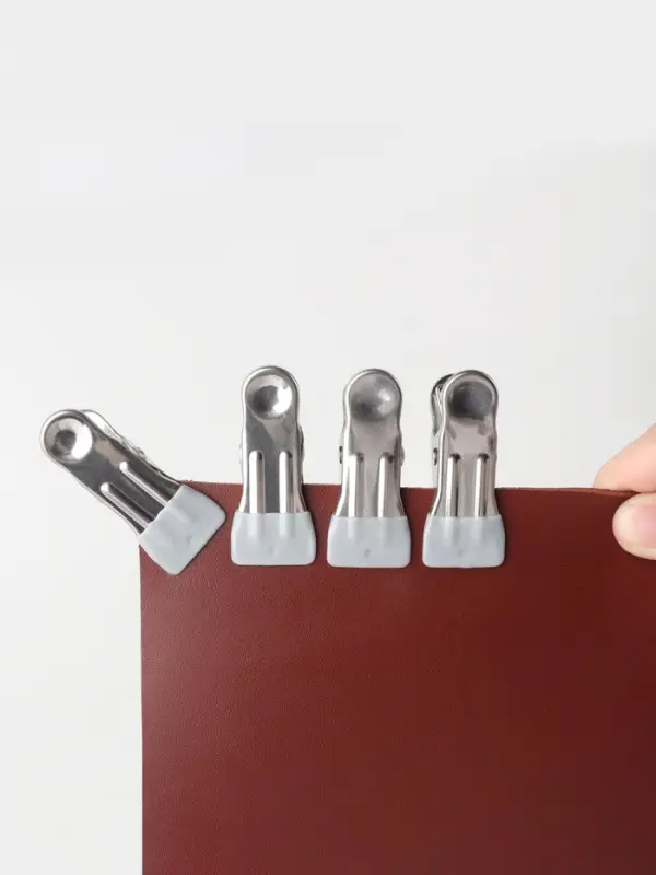 Зажимы для кожевника с насадкой, 5.5&times;2.3 см, металл, цвет разноцветный