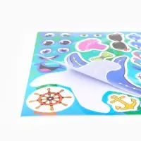 Наклейки детские для творчества "Животные" набор 24 шт