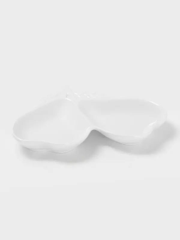 Менажница керамическая 2 ячейки &laquo;Груши&raquo;, 25&times;19&times;3 см