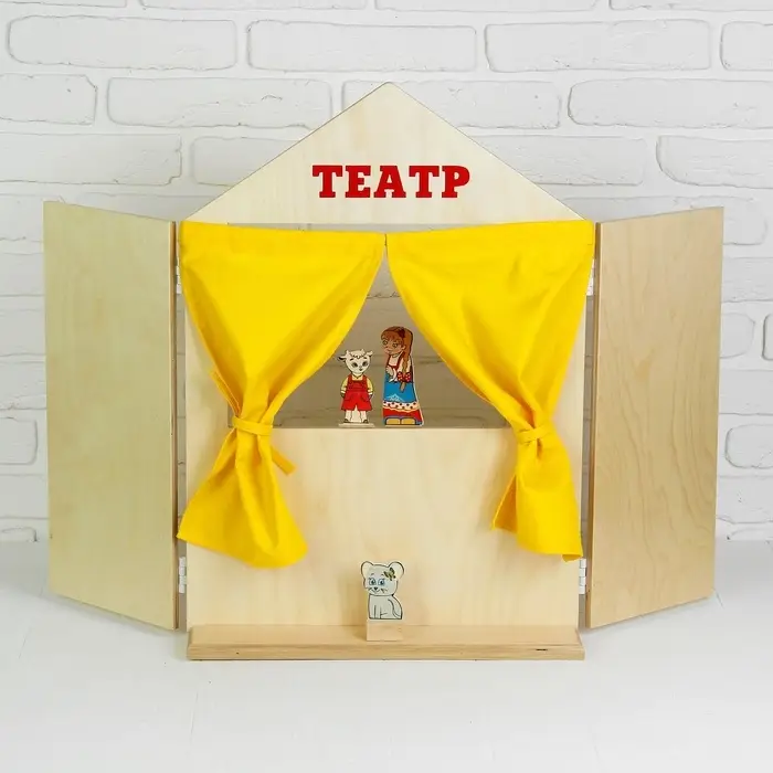 Ширма для кукольного театра Краснокамская игрушка, 88&times;60 см