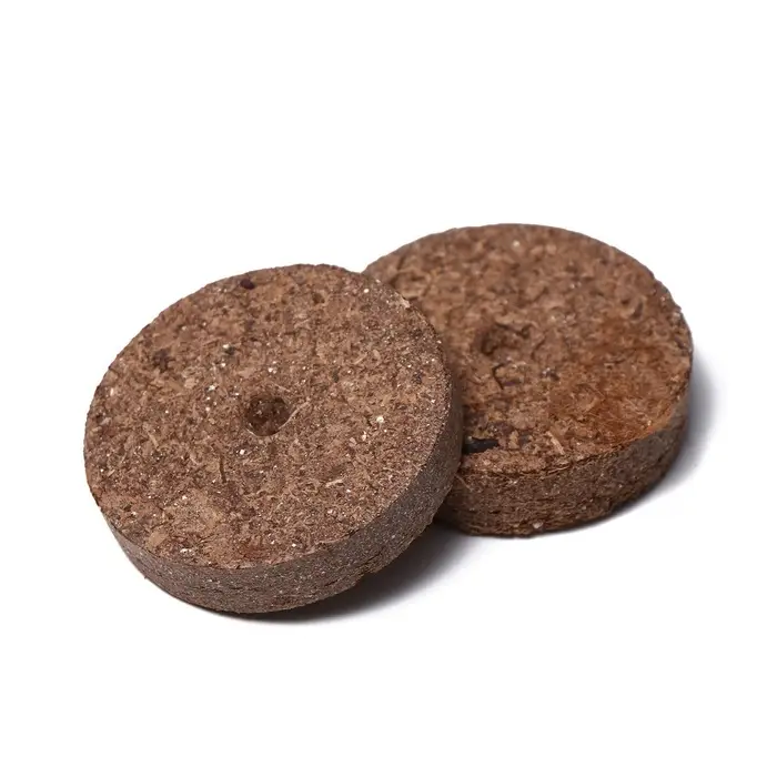 Набор для рассады: торфяная таблетка d=4.1 см, 24 шт., кассета на 24 ячейки по 40 мл, поддон 35.5&times;22.5 см, зелёный, пластик, Экоторф