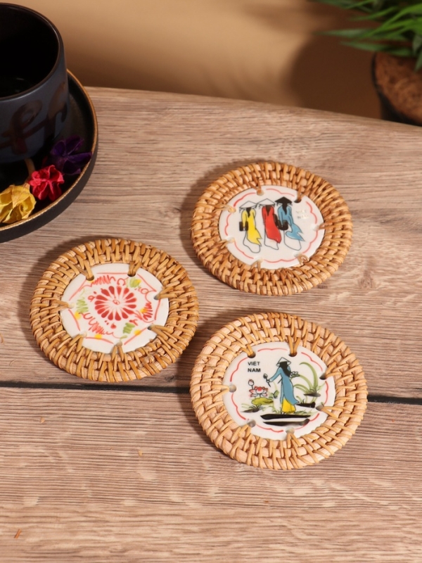 Подставка под горячее, 10 см МИКС