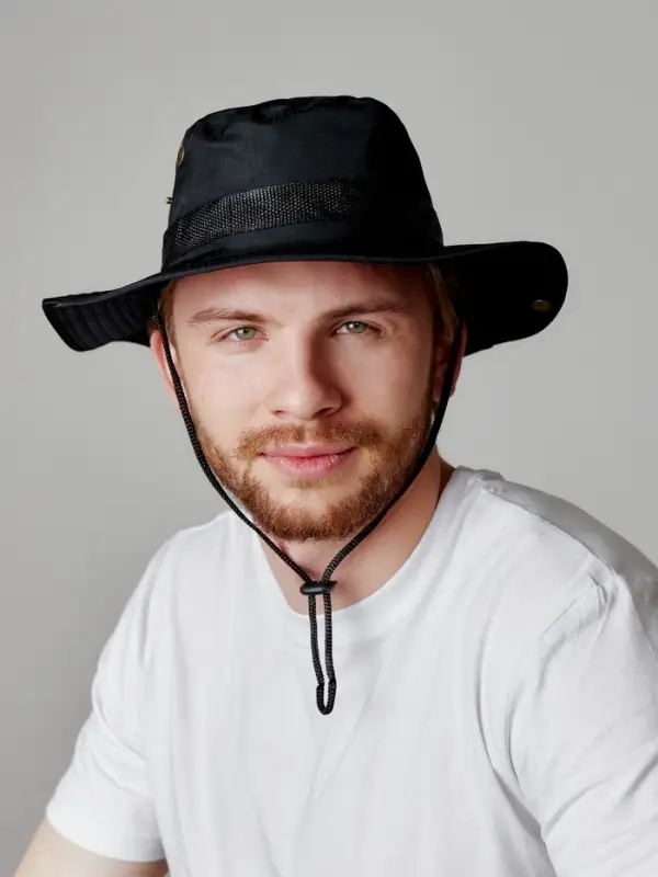 Панама тактическая Storm tactic, до 60 см, черная