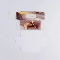 Коробка для макарун, кондитерская упаковка «Present»,12 х 5.5 х 5.5 см