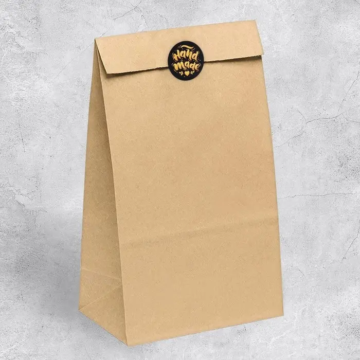 Наклейки для бизнеса Hand made, 50 шт, 4 х 4 см