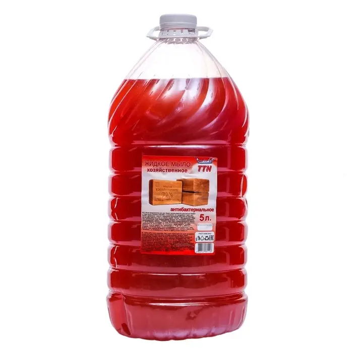 Мыло жидкое TITAN &laquo;Хозяйственное&raquo;, с антибактериальным эффектом, 5 л