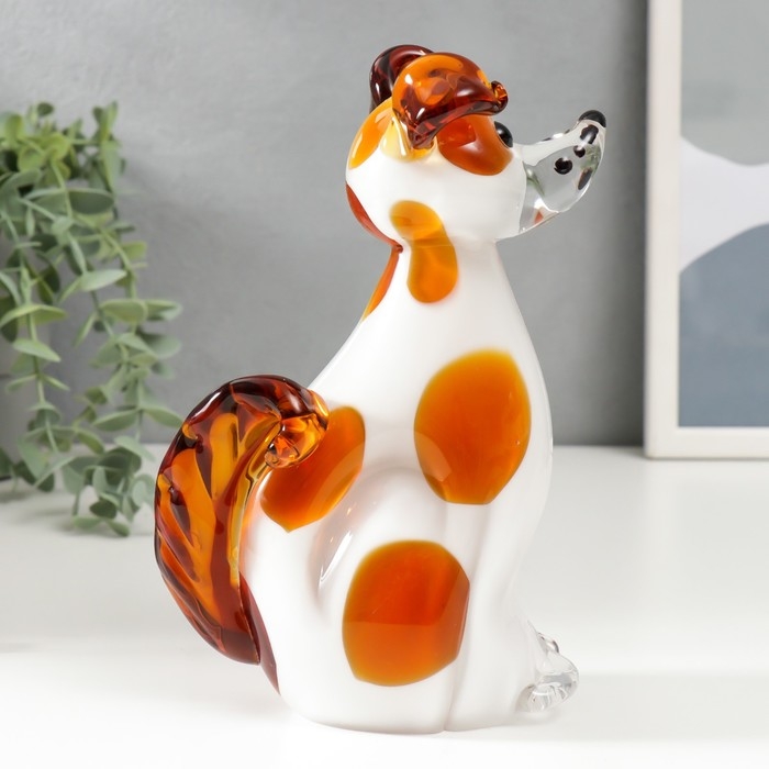 Сувенир стекло Сувенир стекло "Щенок" 19х12 см