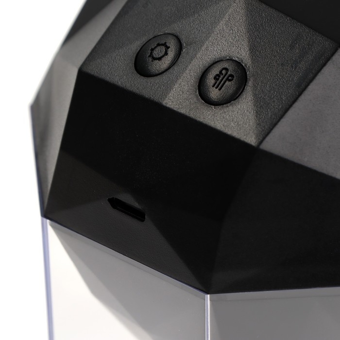 Увлажнитель воздуха Luazon HM-12  Увлажнитель воздуха Luazon HM-12 "Волк", ультразвуковой, 650 мл, 2 Вт, погружной, USB,черный