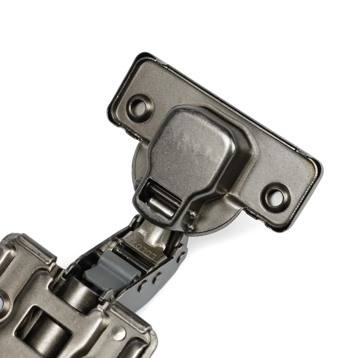 Петля вкладная с эксцентриком softly clap , цвет черный никель, 2шт.