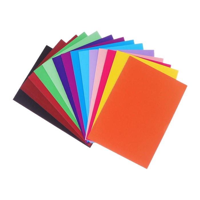 Набор для детского творчества А5 на склейке Calligrata, 16 листов, 16 цветов картон мелованный односторонний 240 г/м2, 16 листов, 16 цветов бумага офсетная, двусторонняя Набор для детского творчества А5 на склейке Calligrata, 16 листов, 16 цветов картон мелованный односторонний 240 г/м2, 16 листов, 16 цветов бумага офсетная, двусторонняя