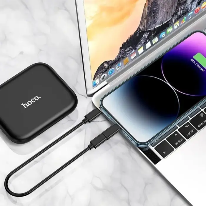Кабель Hoco U114, Type-C - Type-C, адаптеры: Micro-Type-С/Lightning-Type-C/USB-Type-C,3 А, чёрный
