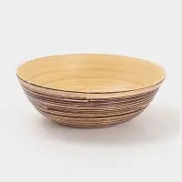 Салатник, 25&times;25&times;8 см, бамбук