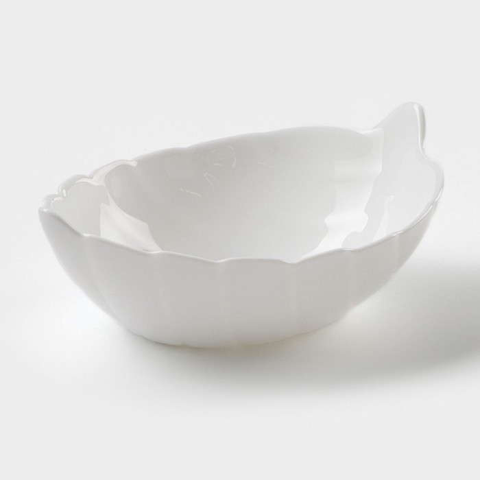 Салатник Avvir «Лист», 200 мл, 14×10,5×5 см, стеклокерамика Салатник Avvir «Лист», 200 мл, 14×10,5×5 см, стеклокерамика