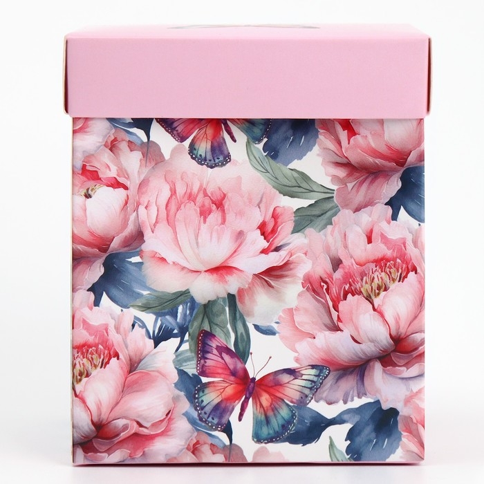 Коробка подарочная складная с 3D эффектом, упаковка, «Для тебя», 11 х 11 х 13 см Коробка подарочная складная с 3D эффектом, упаковка, «Для тебя», 11 х 11 х 13 см