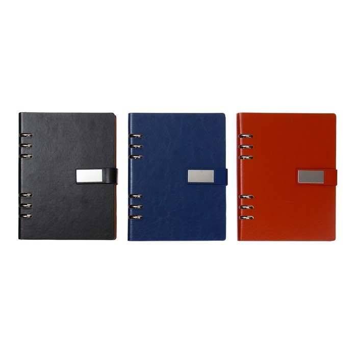 Органайзер на кольцах, обложка ПВХ, А5, 140 листов в клетку, с хлястиком, МИКС Органайзер на кольцах, обложка ПВХ, А5, 140 листов в клетку, с хлястиком, МИКС